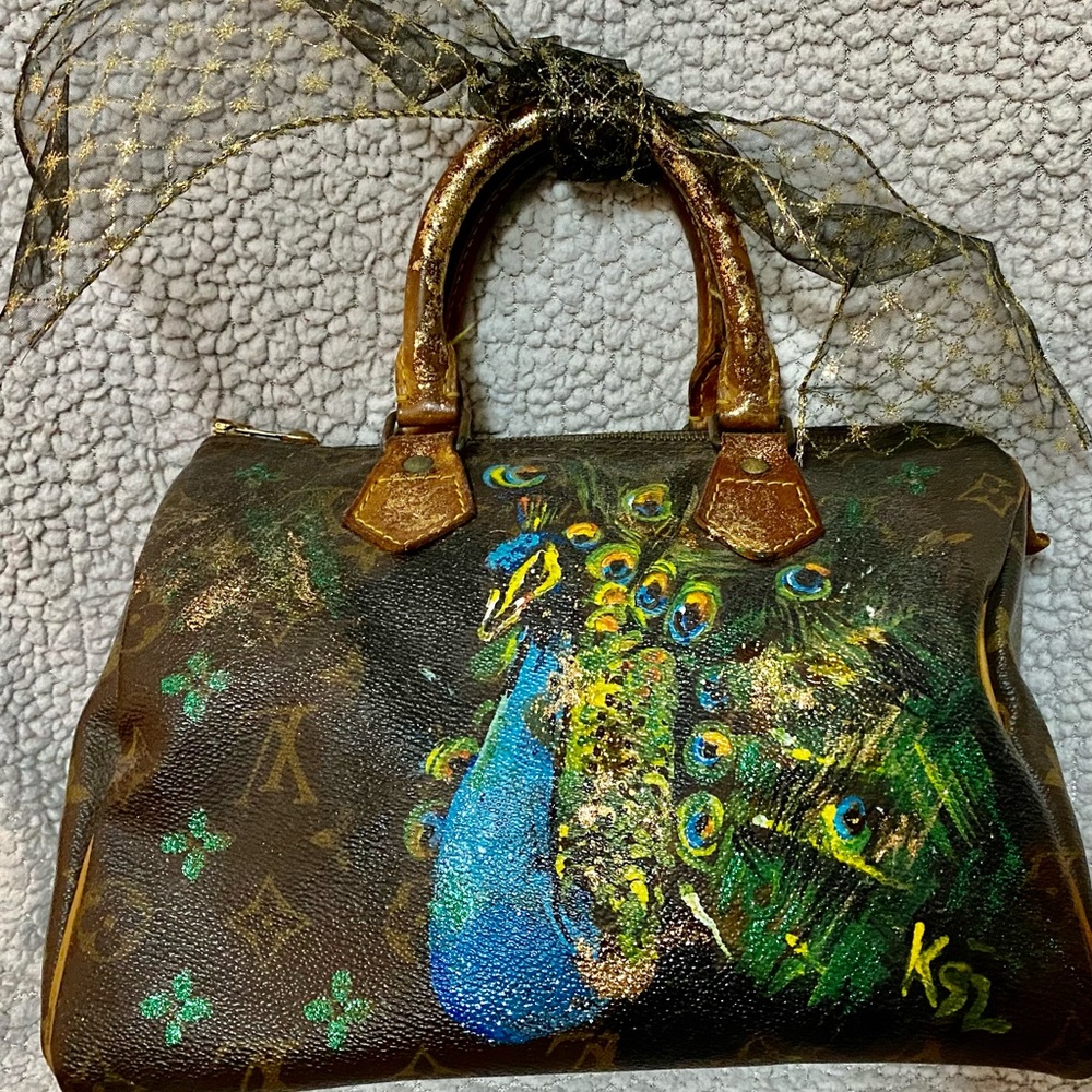 Custom painting on bags, any bag, custom order